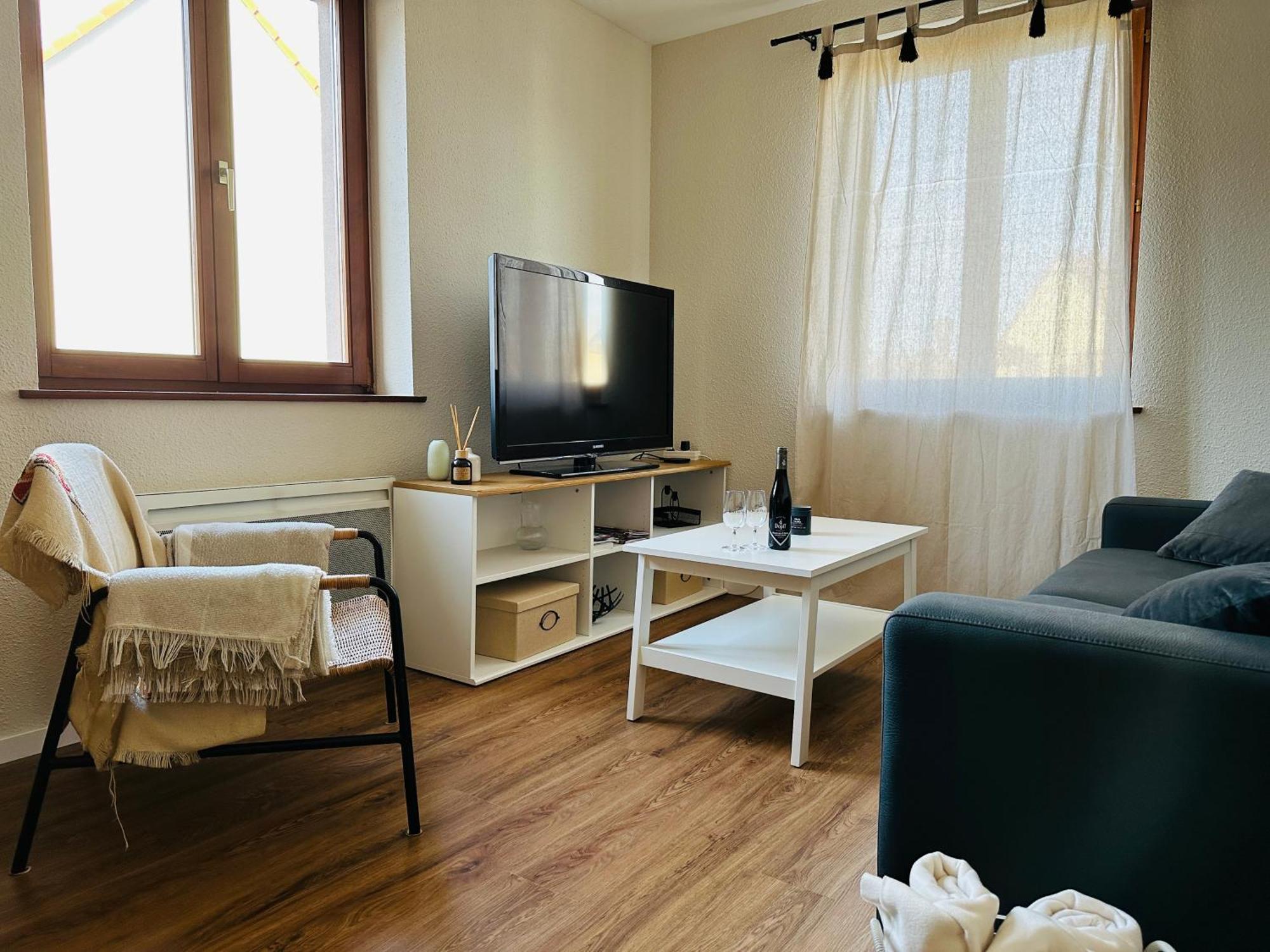 Charmant Appartement 2 Pieces オストハイム エクステリア 写真